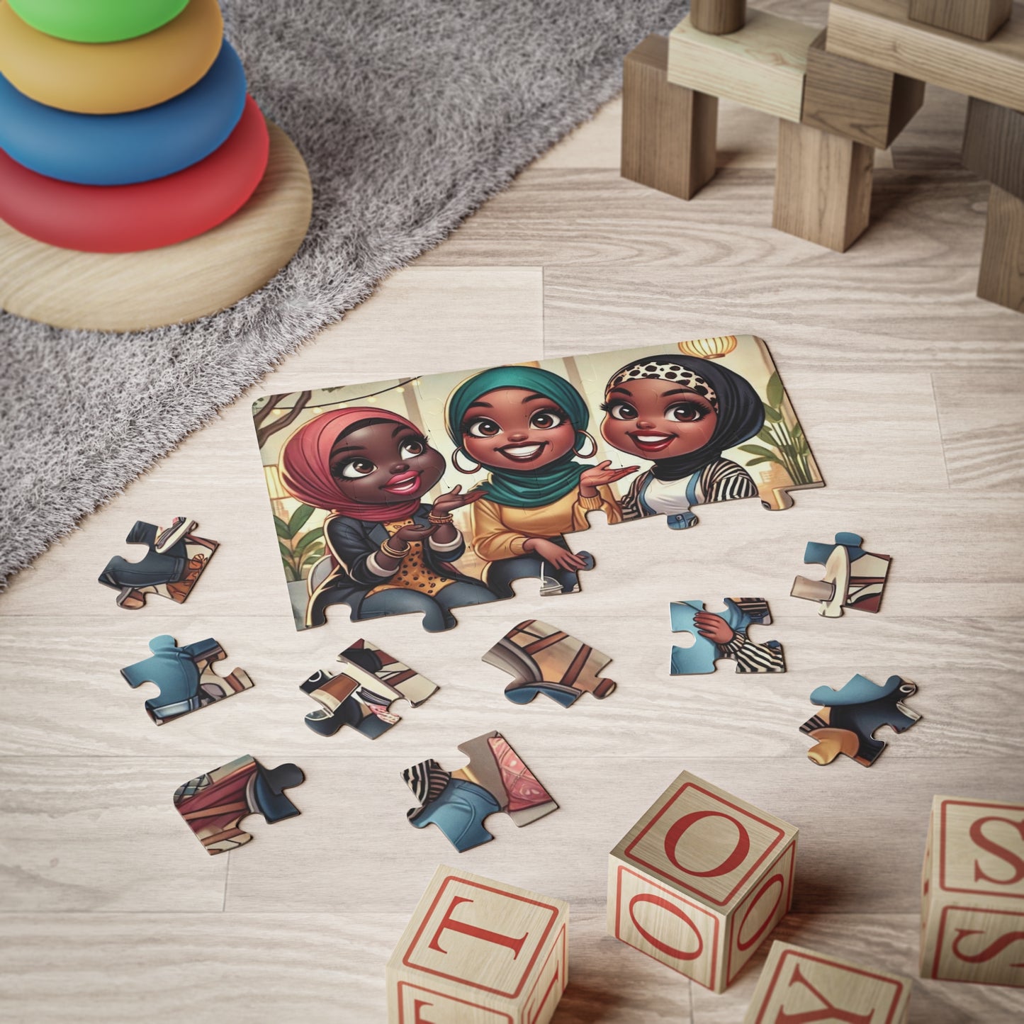 Sisters coffee date Puzzle: 30-Piece Puzzle