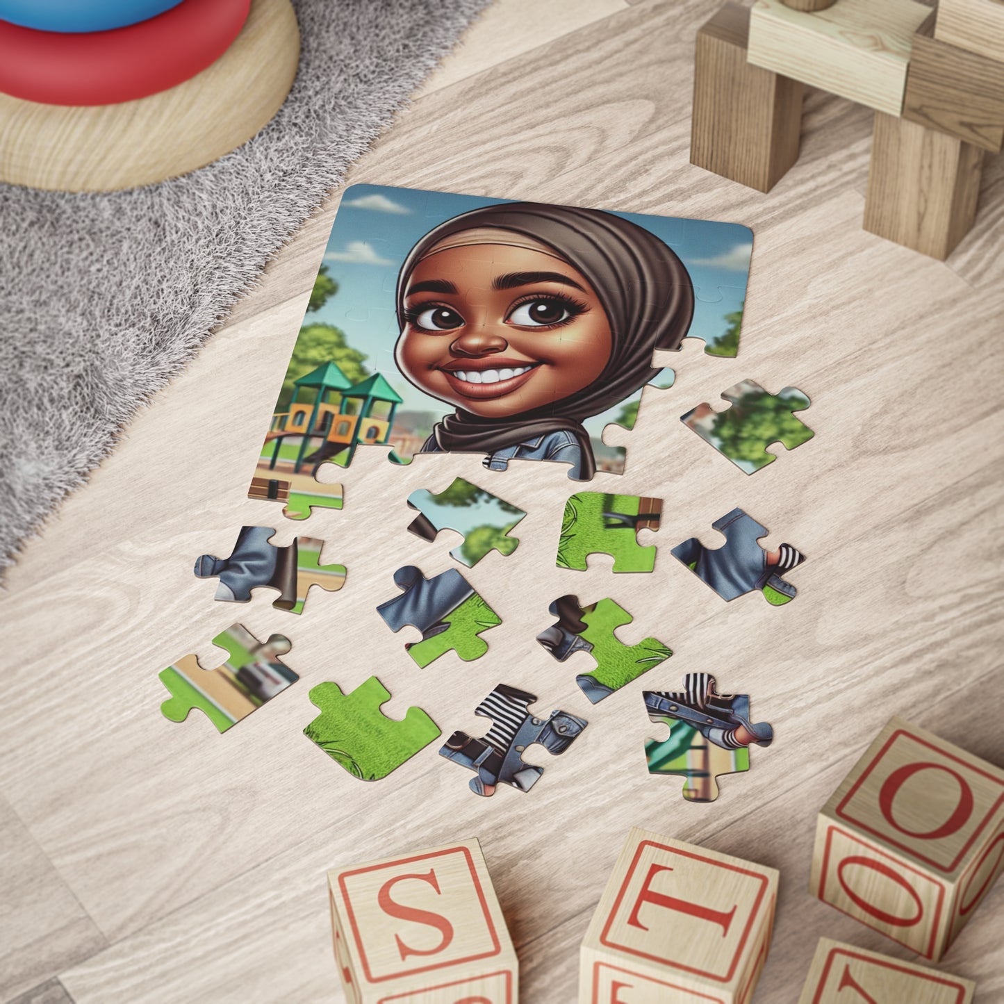 Muslimah Puzzle Fun: 30-Piece Puzzle