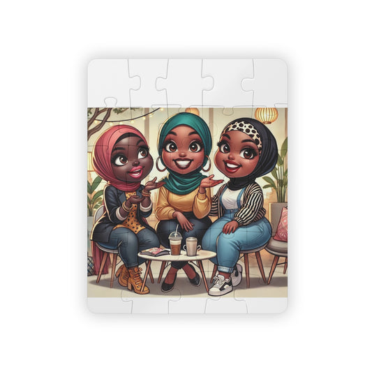 Sisters coffee date Puzzle: 30-Piece Puzzle