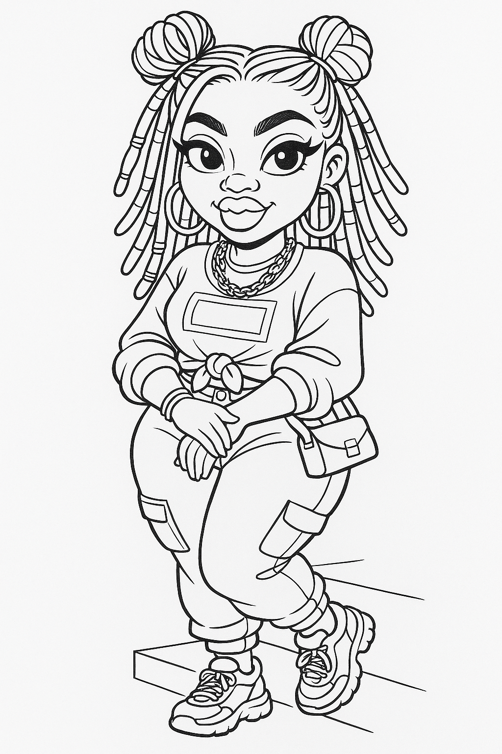 Pre-Sale: Brown Sugar Sweet & Sassy Coloring book for women