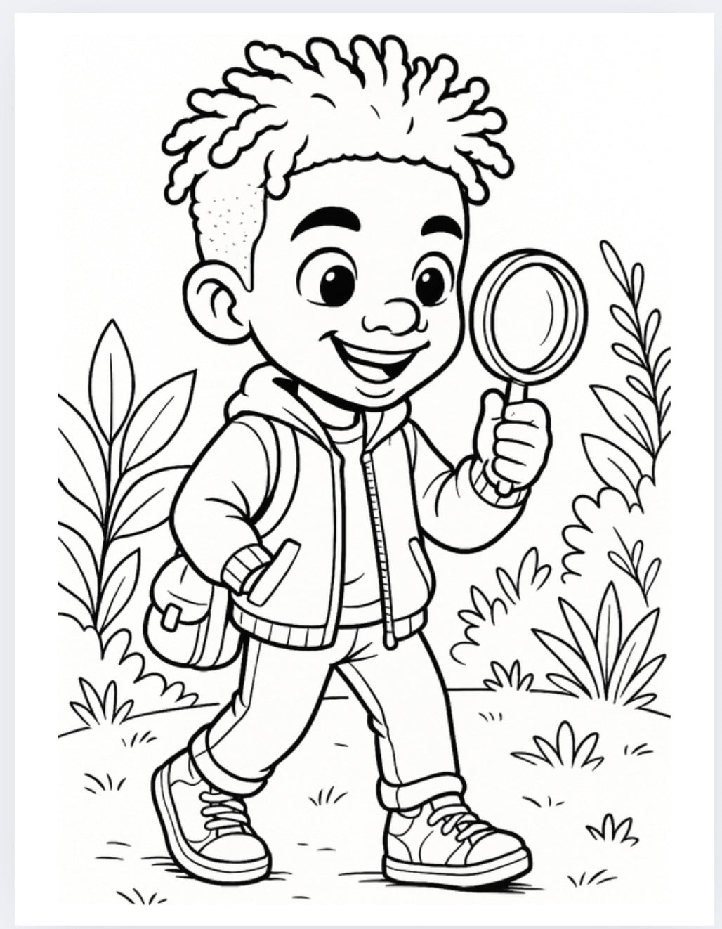 Brown Sugar Boys Coloring book