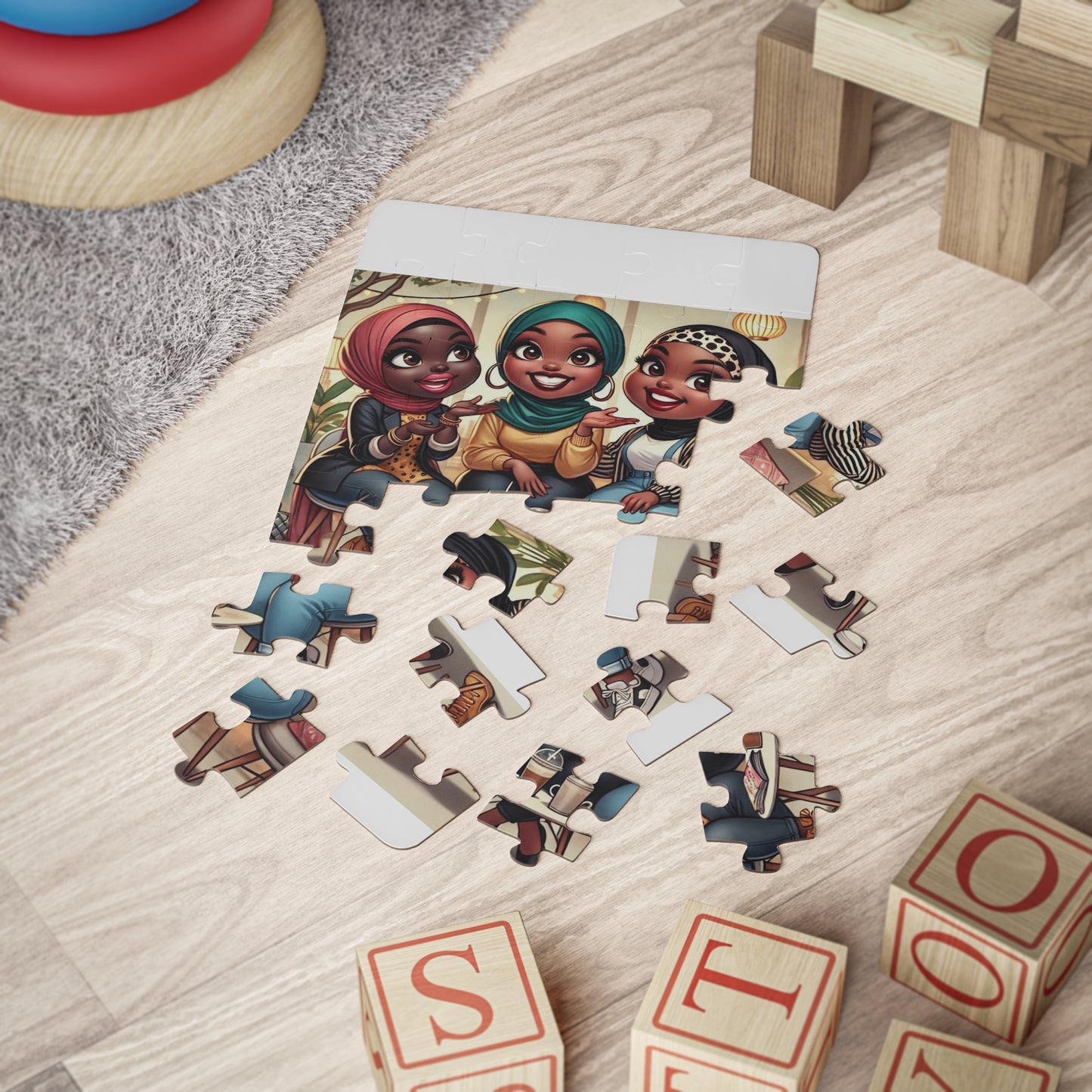 Sisters coffee date Puzzle: 30-Piece Puzzle