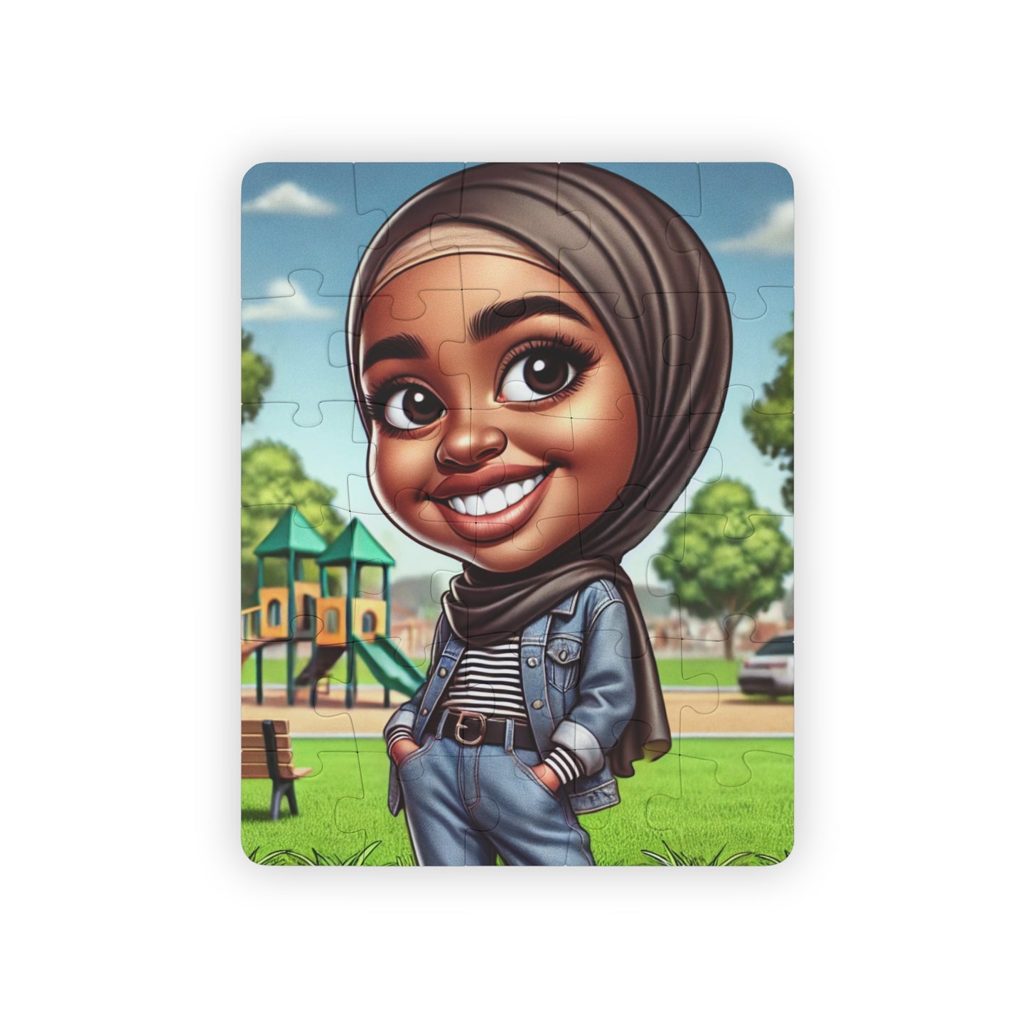 Muslimah Puzzle Fun: 30-Piece Puzzle