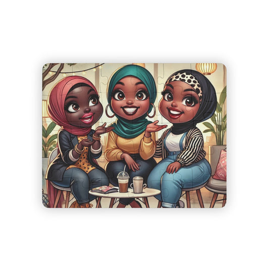 Sisters coffee date Puzzle: 30-Piece Puzzle