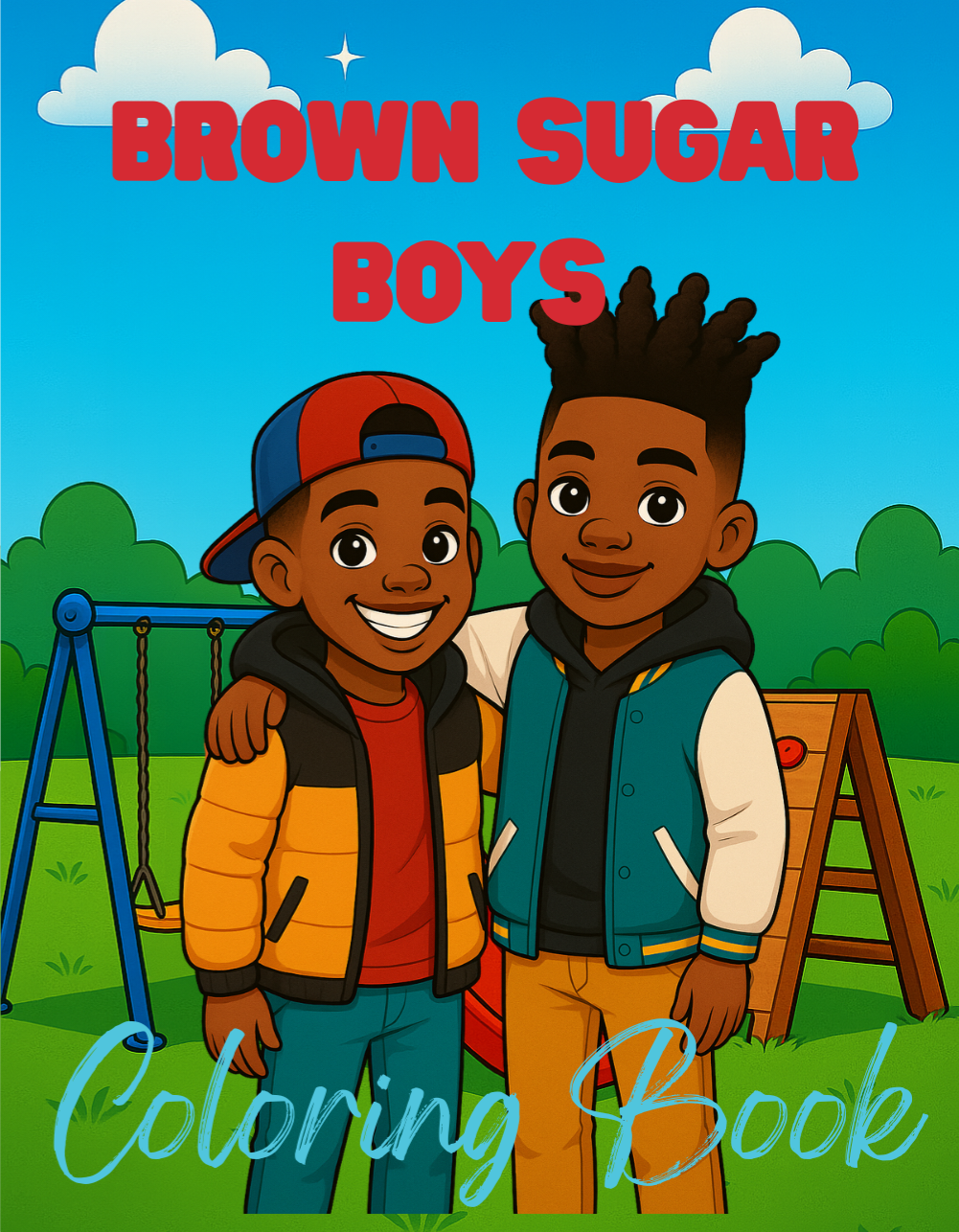 Brown Sugar Boys Coloring book